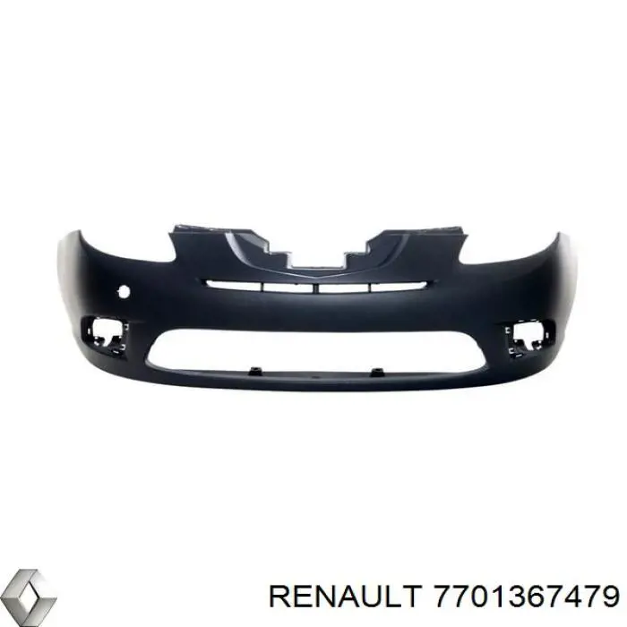 Parachoques Renault (RVI) 7701367479