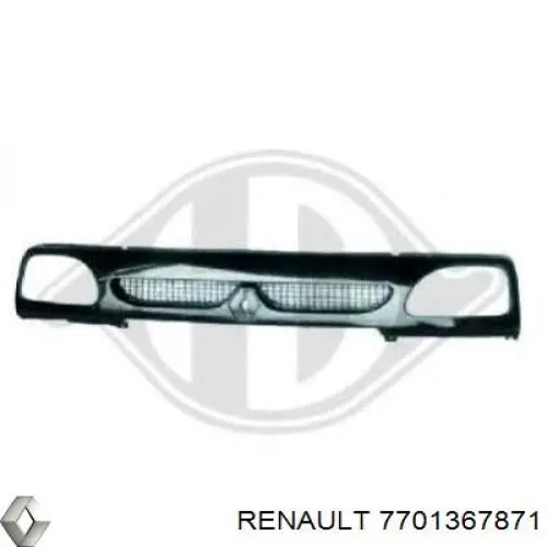 7701367871 Renault (RVI) panal de radiador