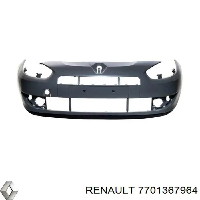 7701367964 Renault (RVI) paragolpes delantero