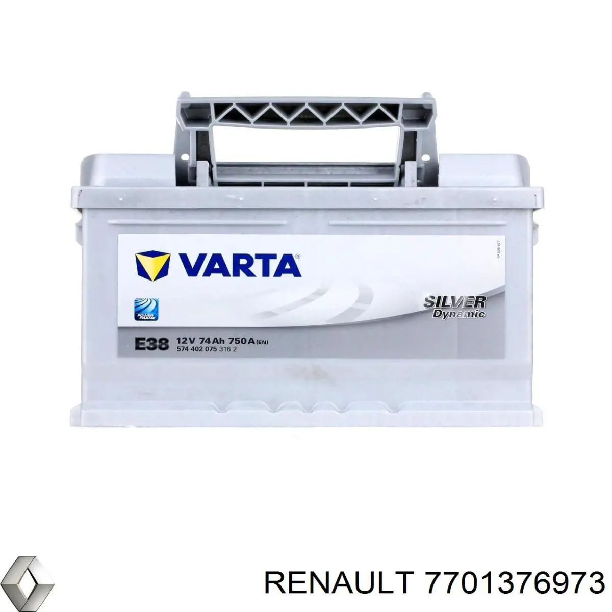 Comprar 7701376973 Renault (RVI) Batería de coche