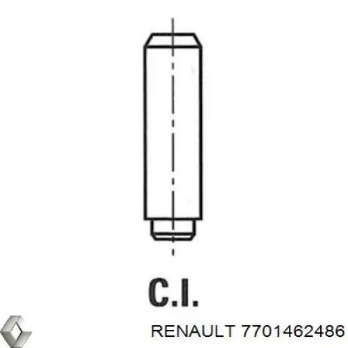 Comprar 012054 Metelli Guía de válvula