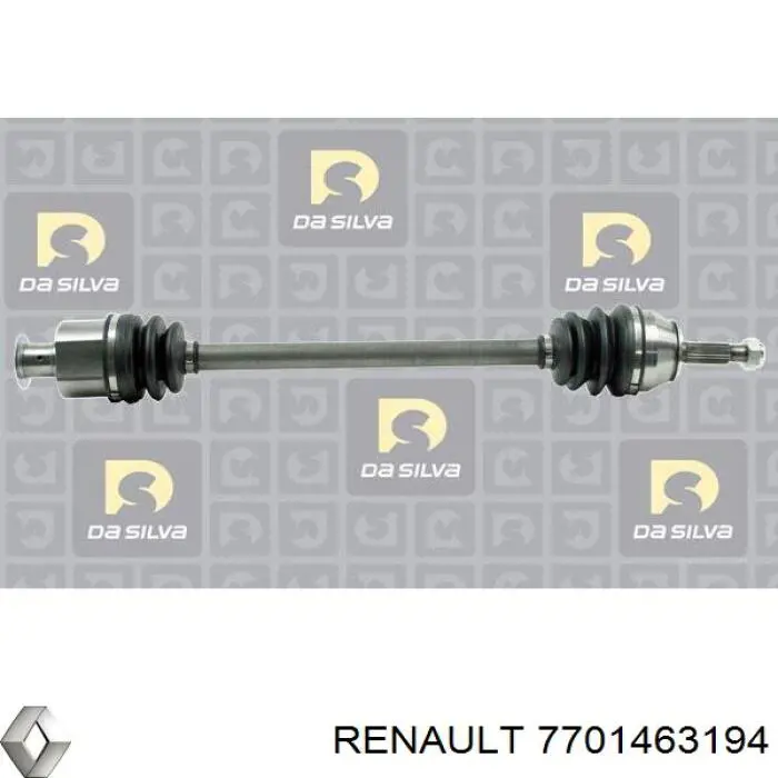 Árbol de transmisión delantero derecho para Renault 11 