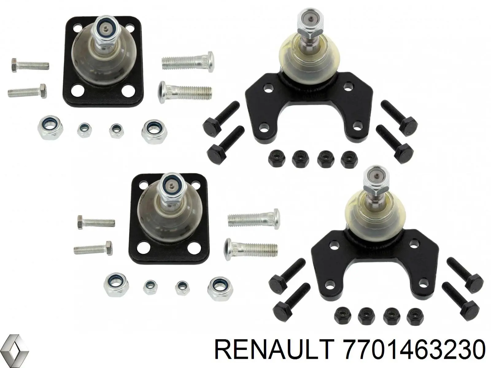 7701463230 Renault (RVI) rótula de suspensión inferior