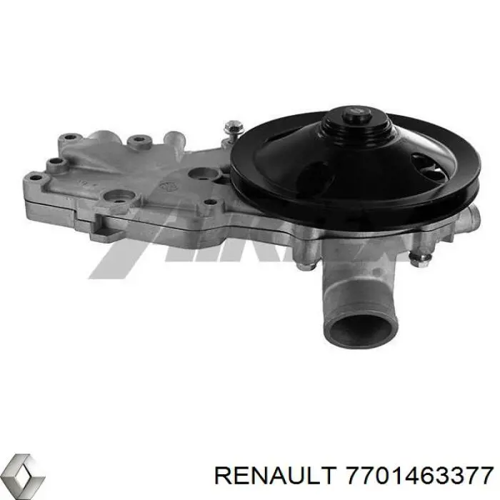 7701463377 Renault (RVI) bomba de agua
