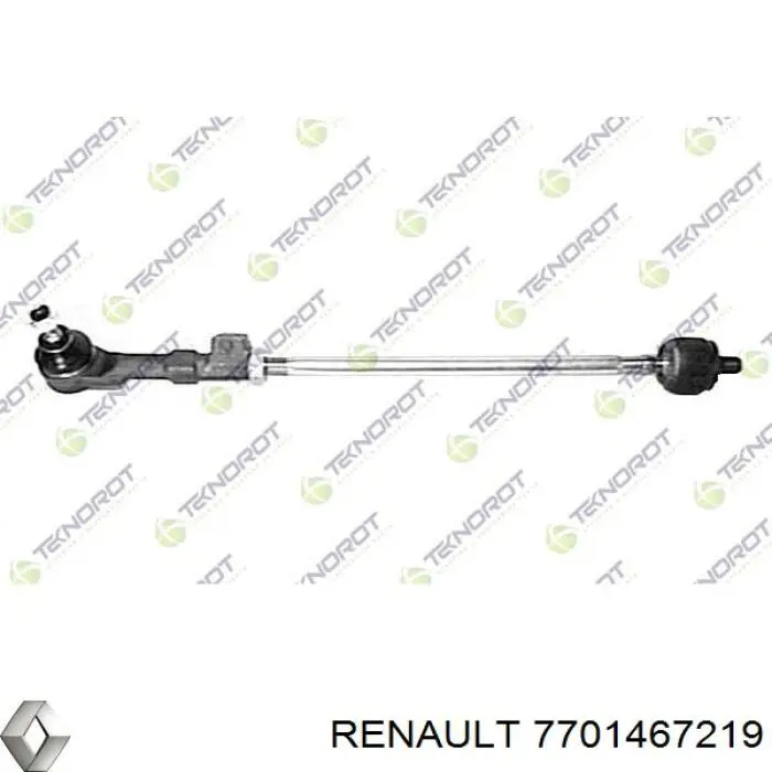 7701467219 Renault (RVI) barra de acoplamiento completa derecha