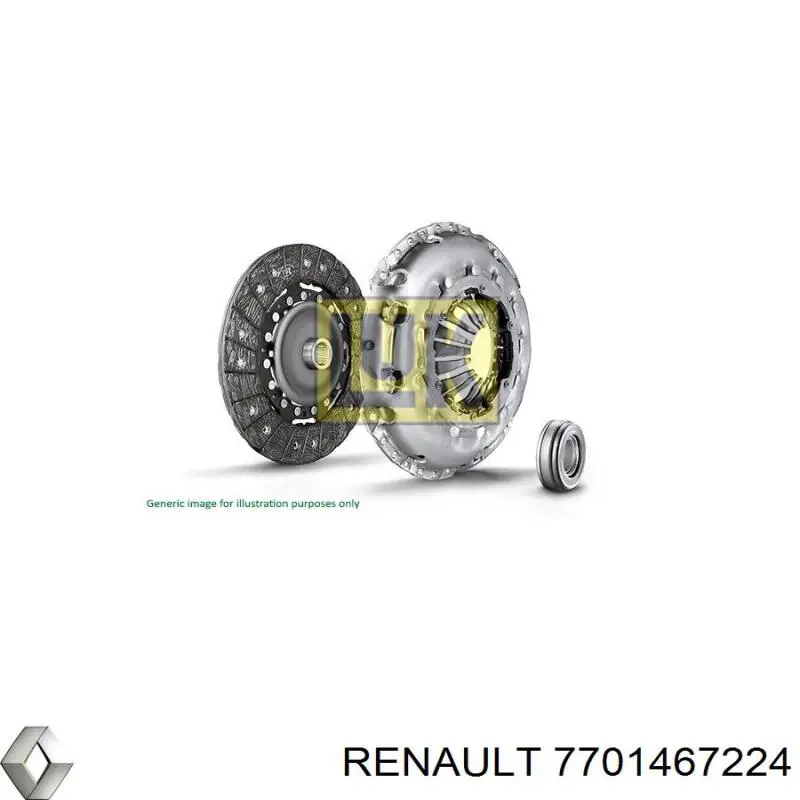 Comprar 7701467224 Renault (RVI) Kit de embrague completo