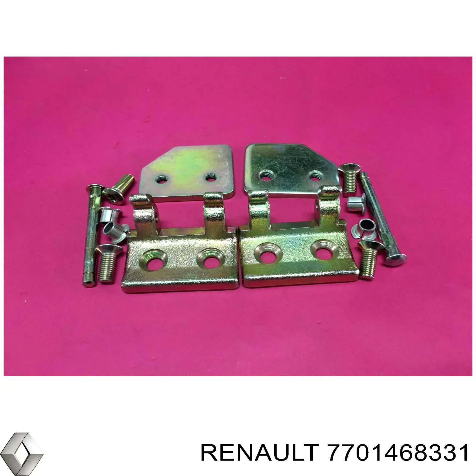 7701468331 Renault (RVI) bisagra de puerta delantera