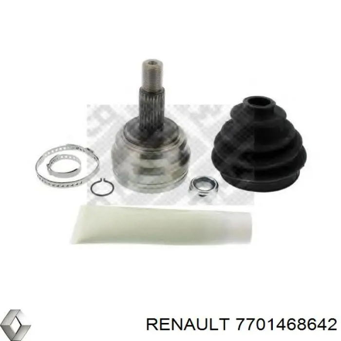 7701349992 Renault (RVI) árbol de transmisión delantero izquierdo