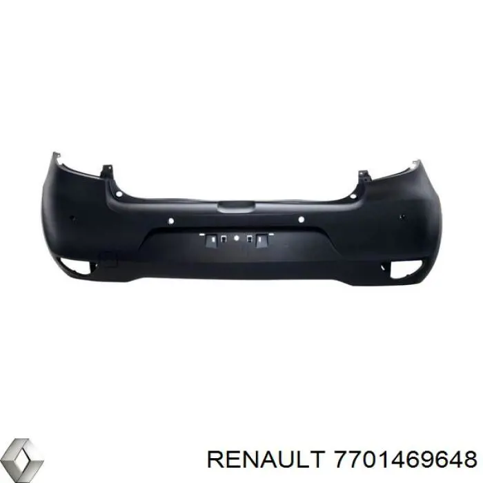 7701469648 Renault (RVI) parachoques trasero