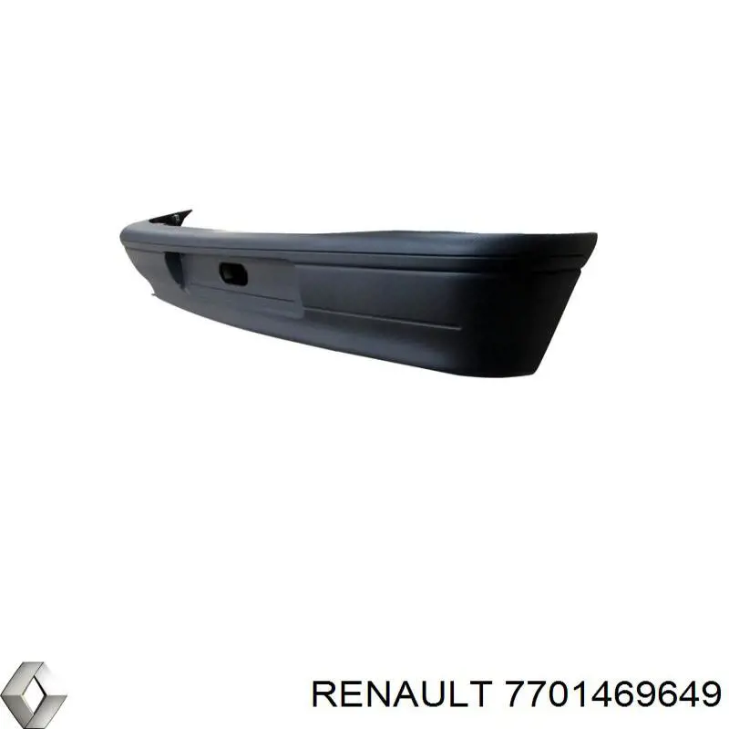 7701469649 Renault (RVI) parachoques trasero