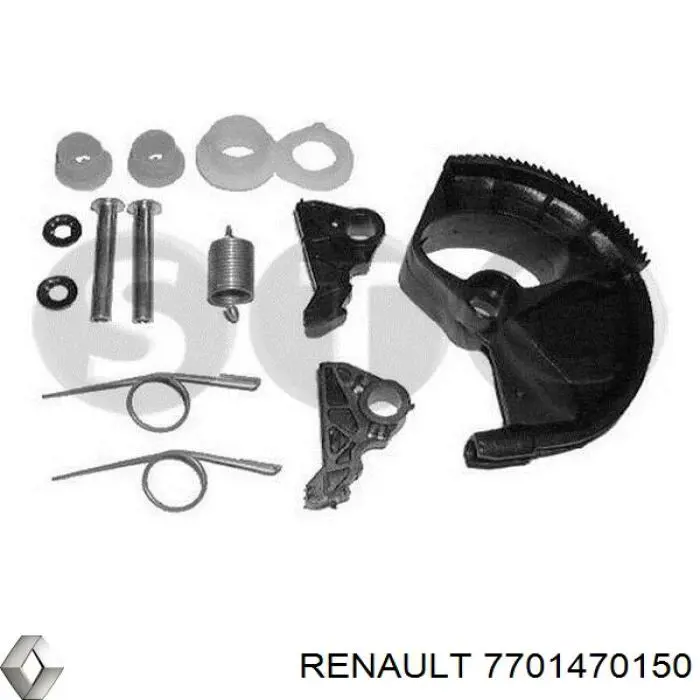 Juego de reparación del sector del accionamiento del embrague Renault (RVI) 7701470150 precio, desde 10,10 EUR