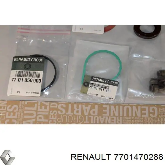 Kit completo de juntas del motor para Renault Clio (B, C, B01)