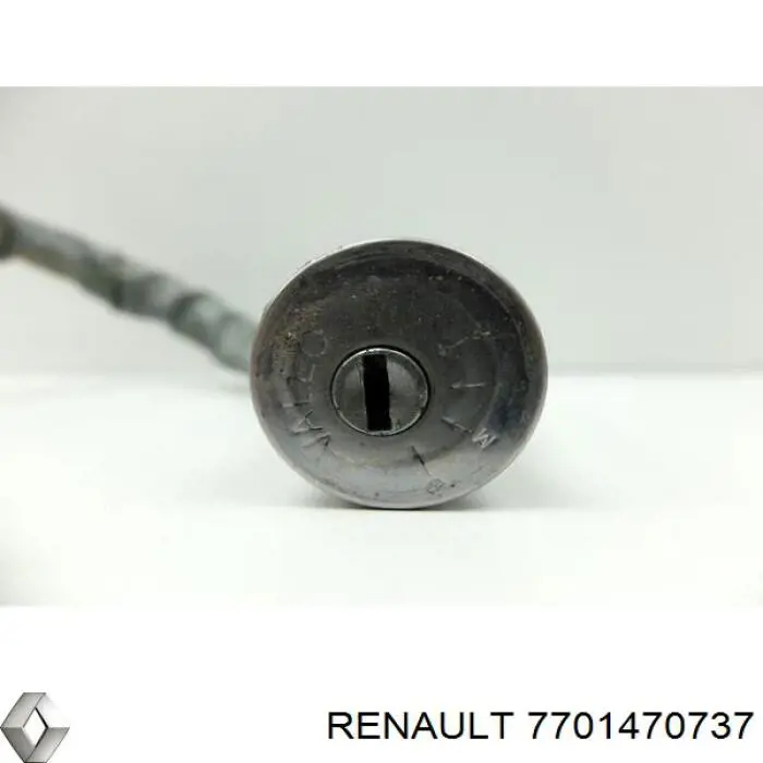 7701470737 Renault (RVI) cilindro de cerradura de puerta delantera izquierda
