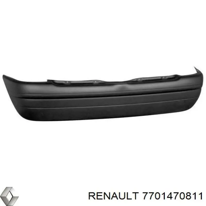 7701470811 Renault (RVI) parachoques trasero