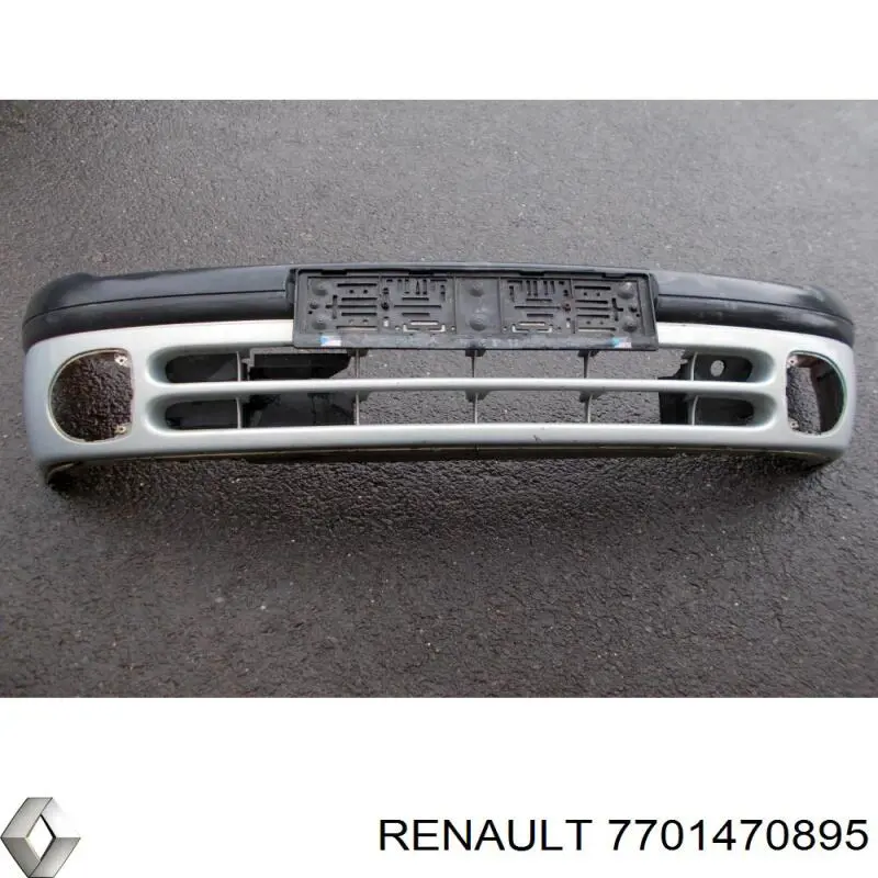 Parachoques delantero para Renault Clio (B, C, B01)