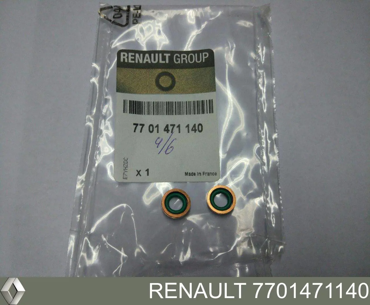 Comprar 7701471140 Renault (RVI) Junta de la manguera de alimentación de aceite al turbocompresor