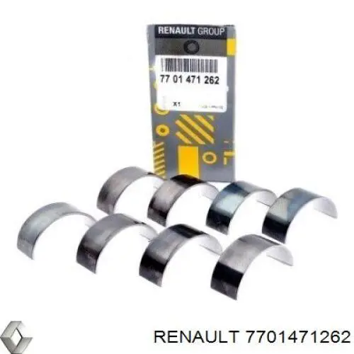 7701471262 Renault (RVI) cojinetes de biela