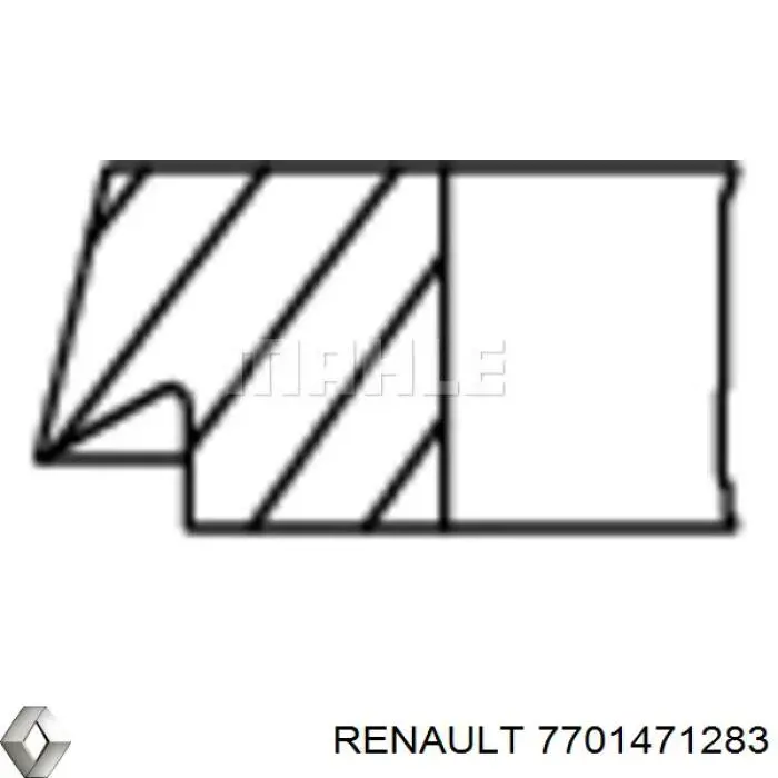  Renault (RVI) 7701471283 precio, desde 60,45 EUR