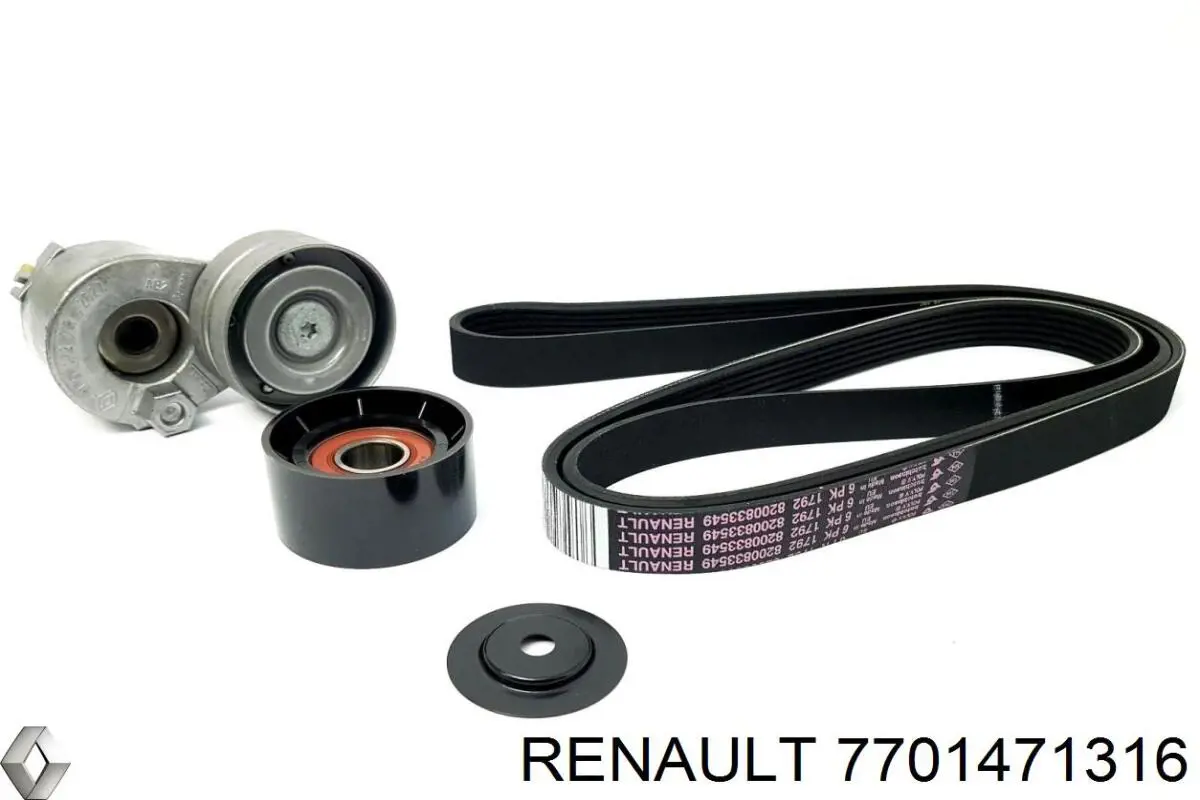 7701471316 Renault (RVI) juego, cadena, bomba de aceite