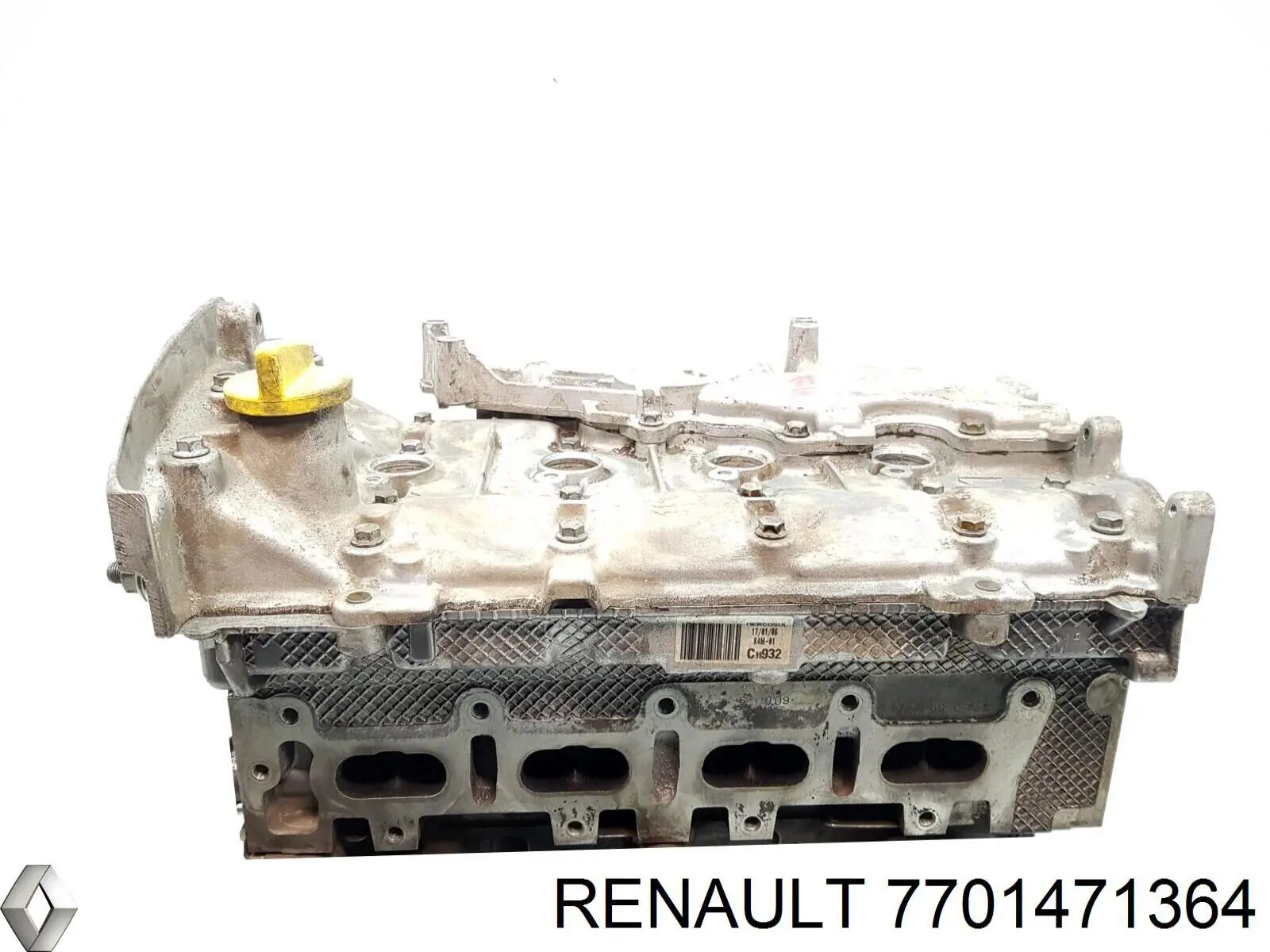 7701471364 Renault (RVI) Cabeza del motor