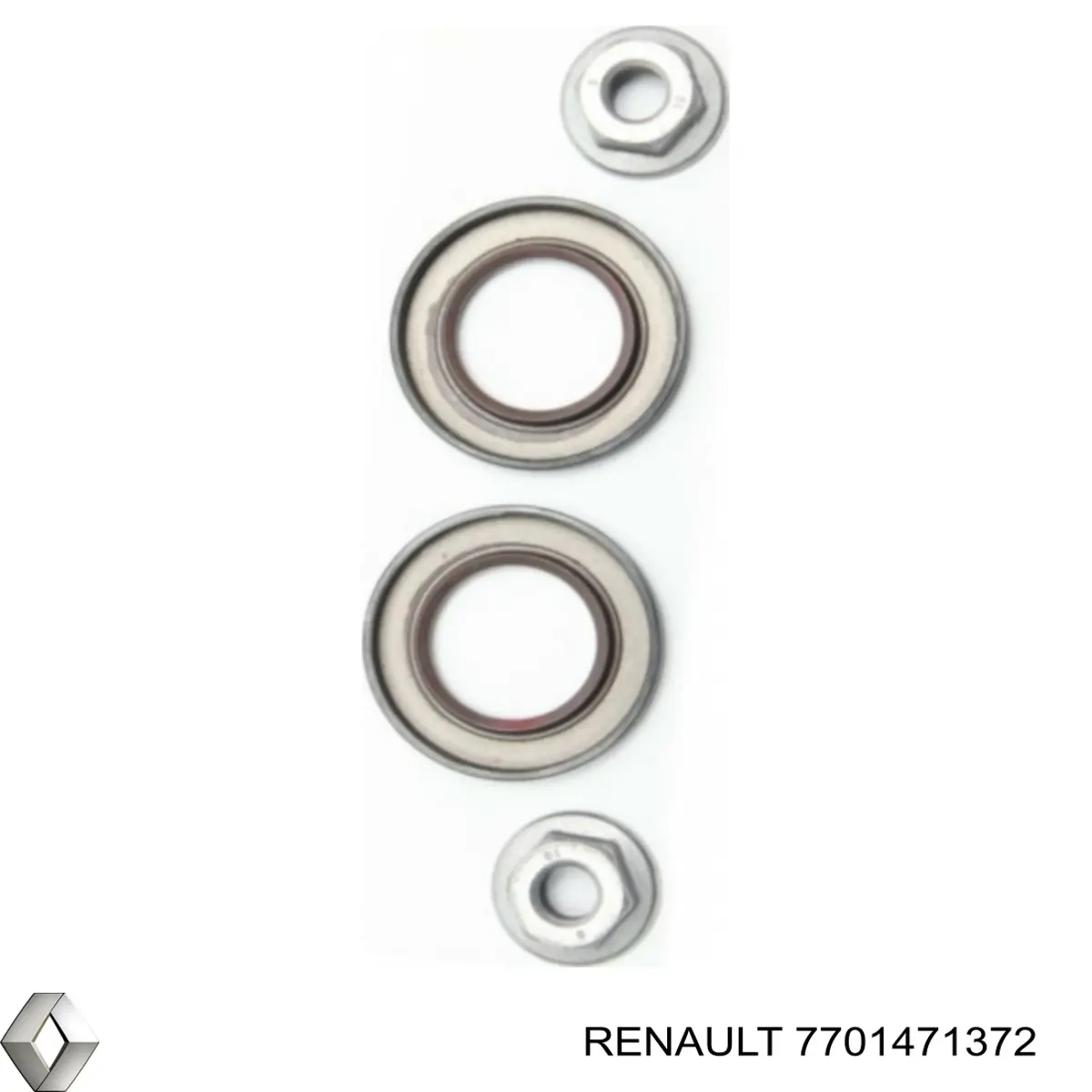7701471372 Renault (RVI) Anillo del conducto de aire de sobrealimentación