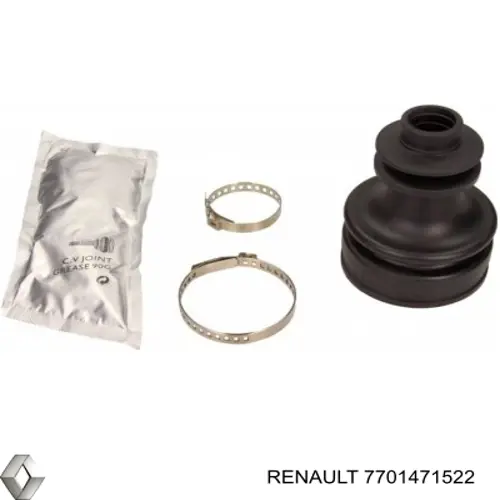 Fuelle, árbol de transmisión delantero interior Renault Clio 2 BB, CB