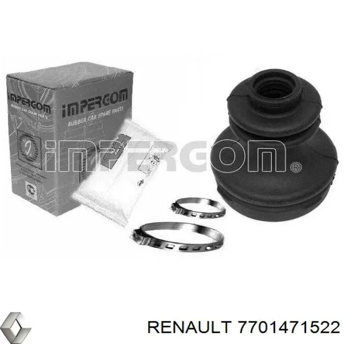 Fuelle, árbol de transmisión delantero interior Renault Clio 2 BB, CB