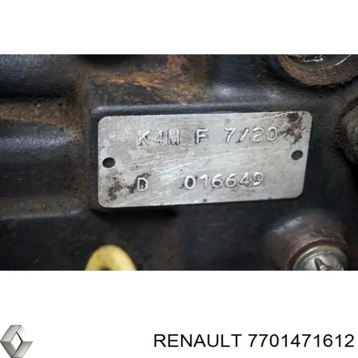 Motor completo Renault (RVI) 7701471612 precio, desde 284,96 EUR