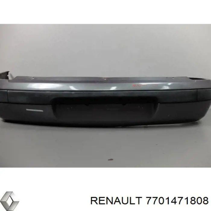 7701471808 Renault (RVI) parachoques trasero