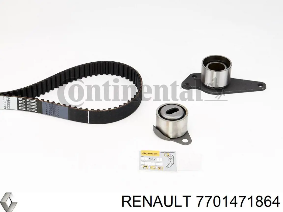 7701471864 Renault (RVI) kit de distribución