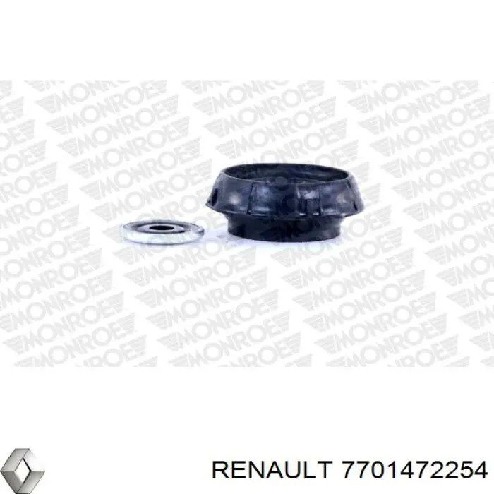 7701472254 Renault (RVI) soporte amortiguador delantero