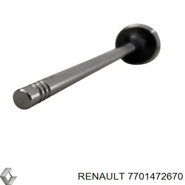 Válvula de escape Renault (RVI) 7701472670 precio, desde 8,79 EUR