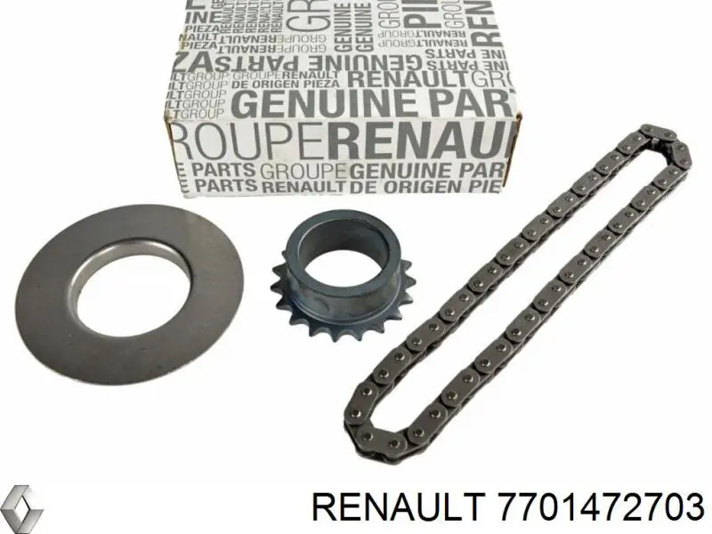 7701472703 Renault (RVI) juego, cadena, bomba de aceite