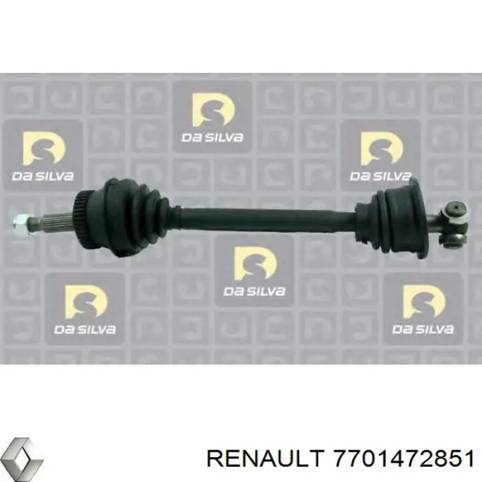 8200252245 Renault (RVI) árbol de transmisión delantero izquierdo