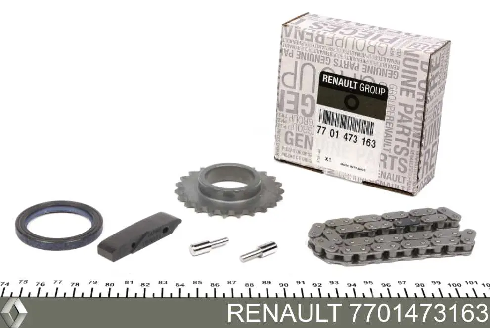 Juego de cadena de bomba de aceite 7701473163 Nissan/Infiniti