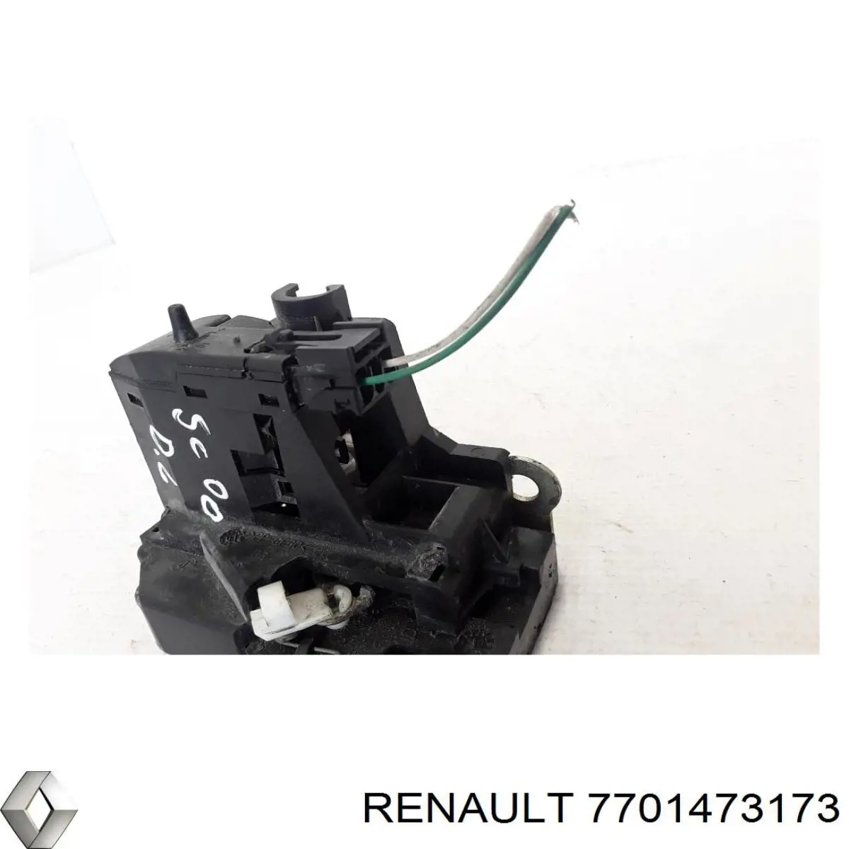 Cierre de la puerta trasera derecha Renault (RVI) 7701473173