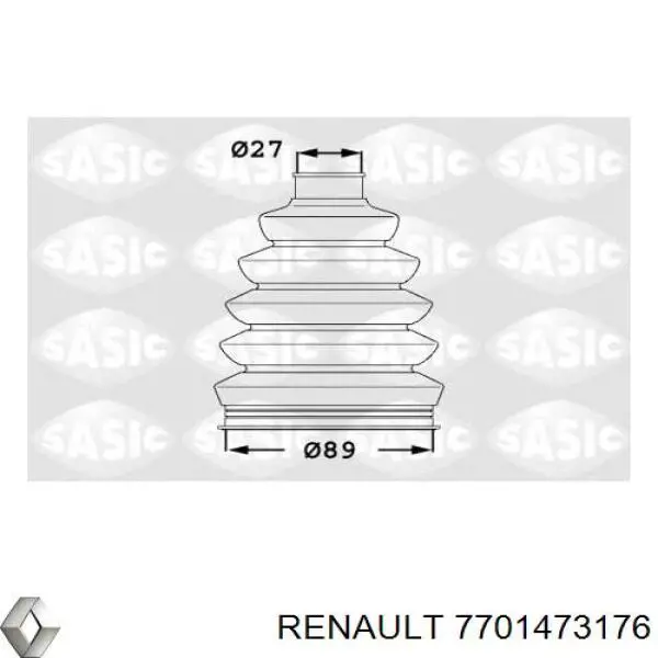 Comprar 7701473176 Renault (RVI) Fuelle de palier delantero exterior