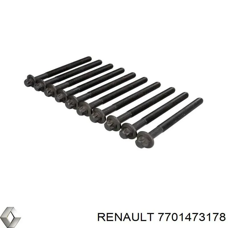 7701473178 Renault (RVI) tornillo de culata