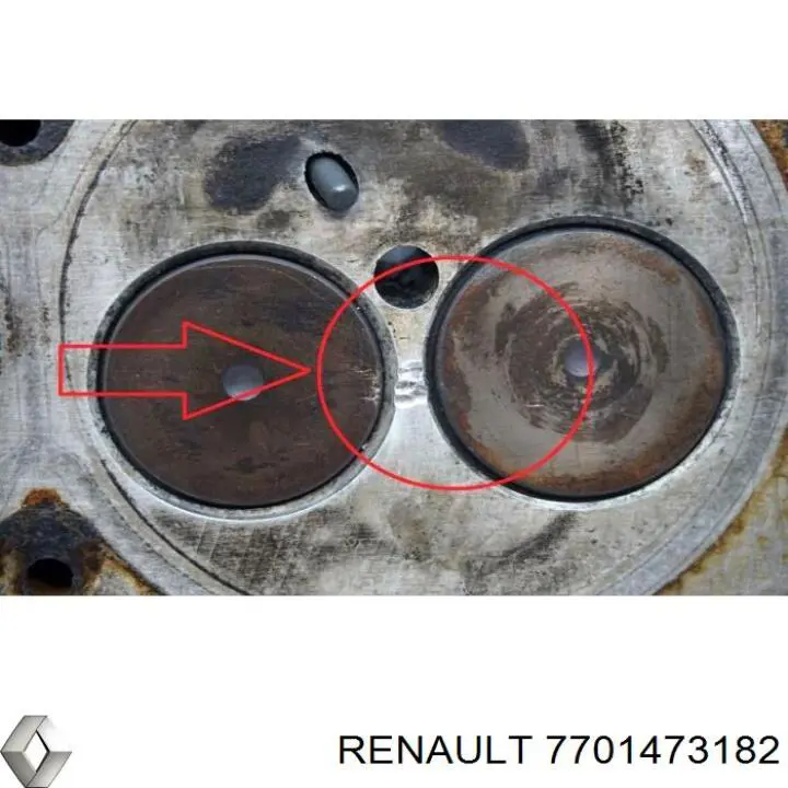 Culata de motor Renault (RVI) 7701473182