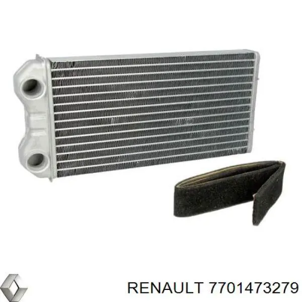 Radiador de calefacción Renault (RVI) 7701473279 precio, desde 41,50 EUR