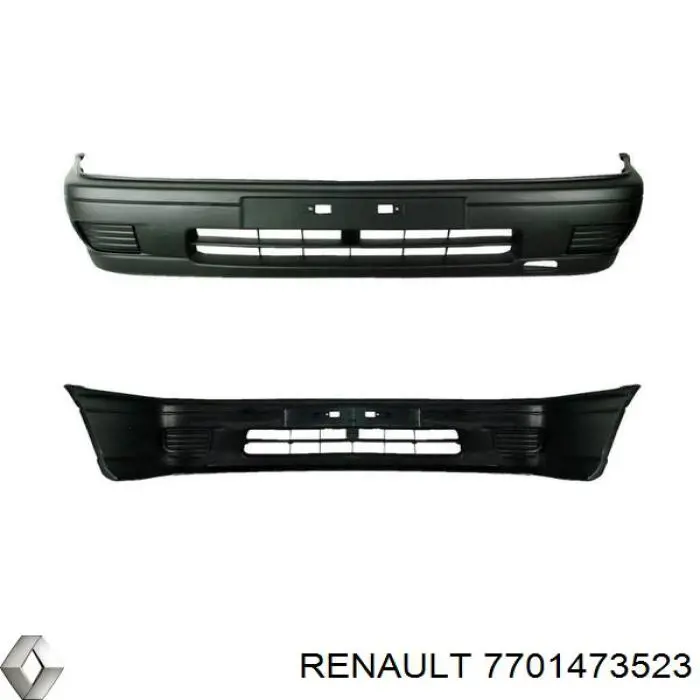 Parachoques Renault (RVI) 7701476537