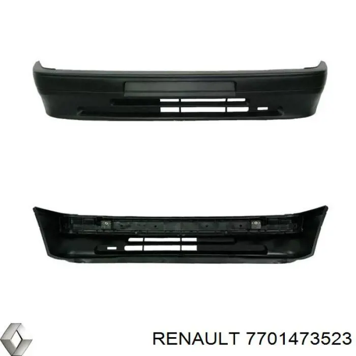 7701476537 Renault (RVI) Paragolpes delantero