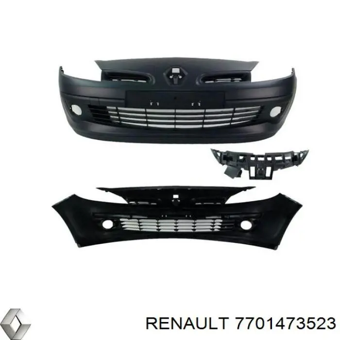 Parachoques delantero Renault (RVI) 7701476537 precio, desde 145,23 EUR