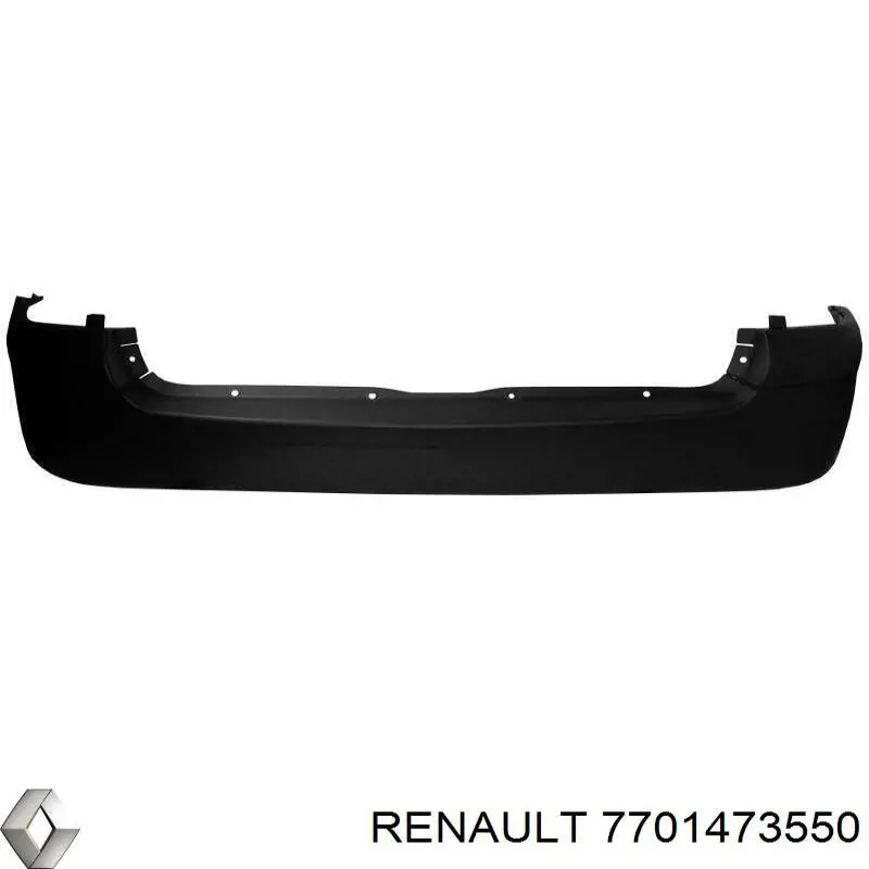 7701473550 Renault (RVI) parachoques trasero