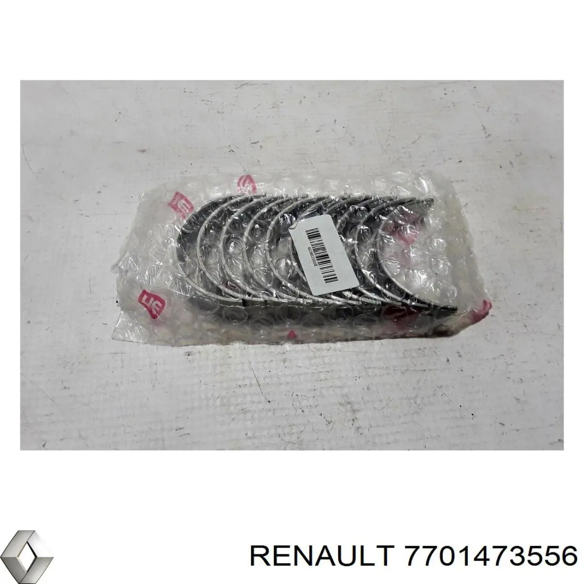 Juego de cojinetes de cigüeñal, estándar, STD 7700108715 Renault (RVI)