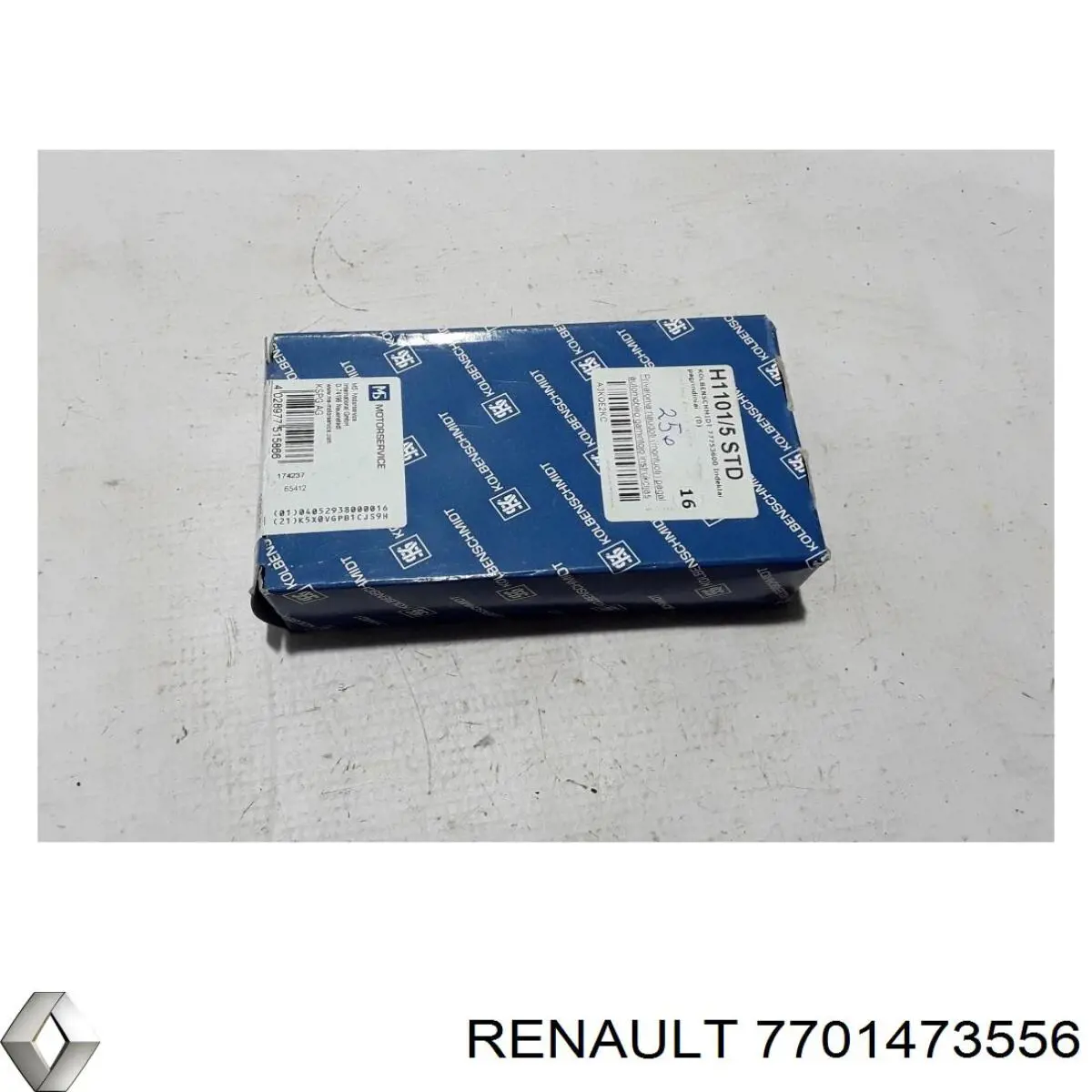 Comprar 7700108715 Renault (RVI) Juego de cojinetes de cigüeñal, estándar, STD