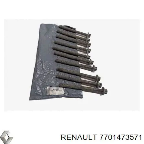 7701473571 Renault (RVI) tornillo de culata