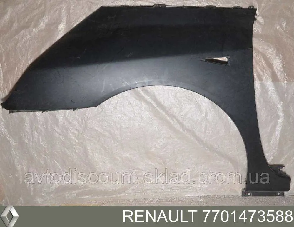 Aleta delantera izquierda para Renault Espace IV JK0