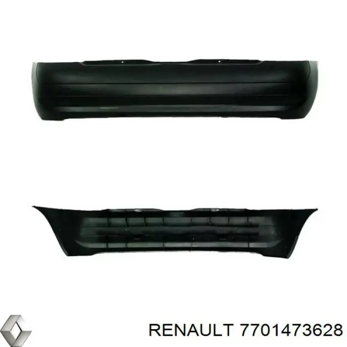 Paragolpes Renault (RVI) 7701473628 precio, desde 117,61 EUR