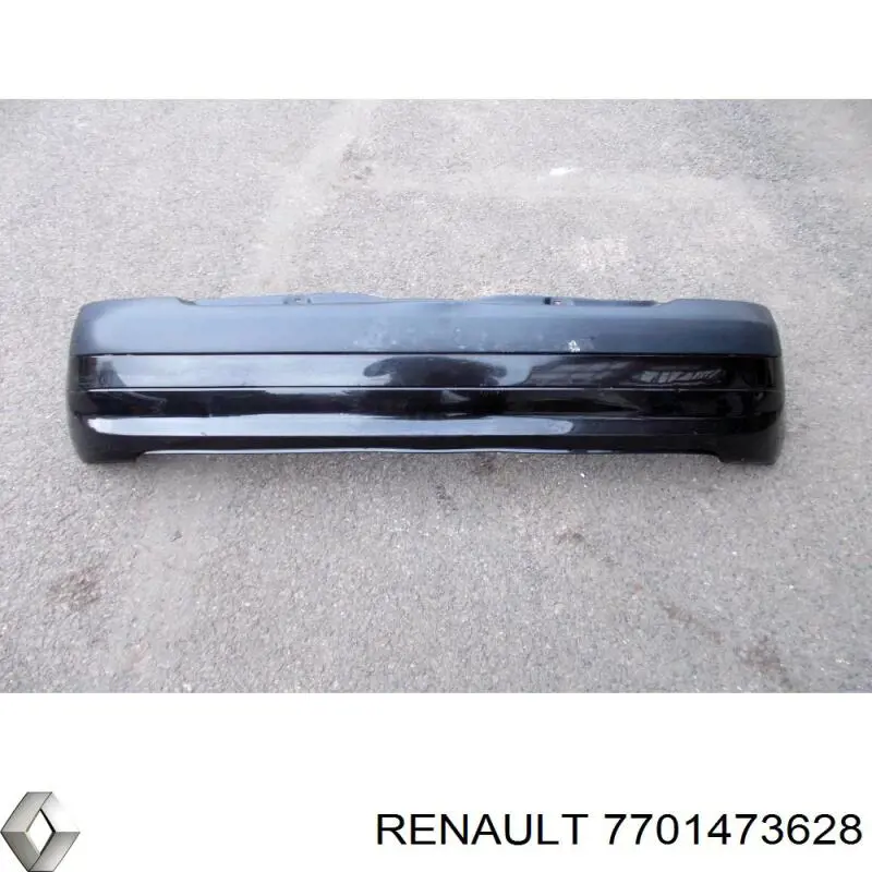 8200068693 Renault (RVI) parachoques trasero